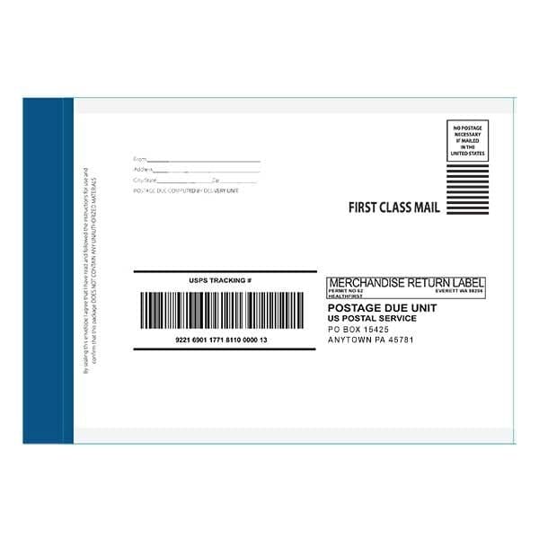 Envelope for unused medication