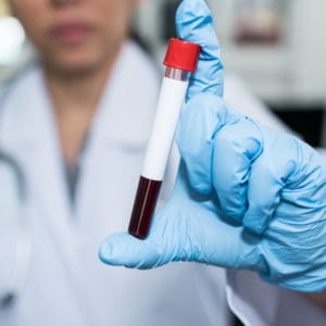 Healthfirst training blood vial