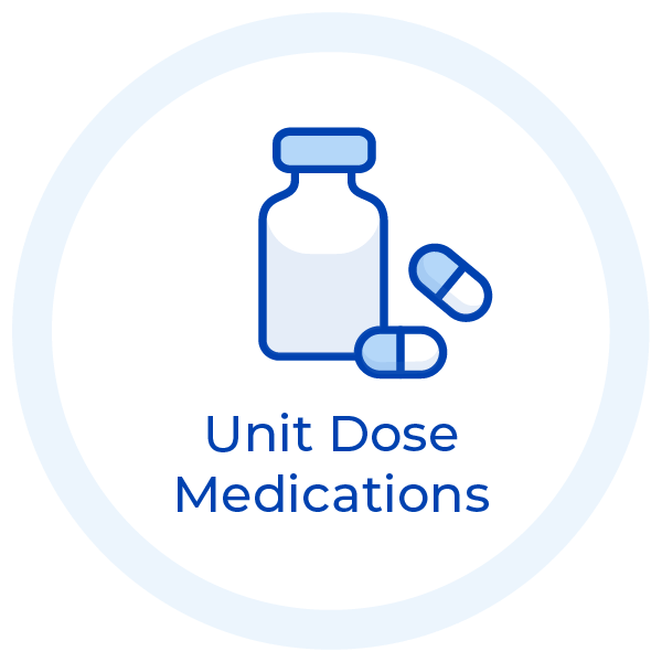 Unit Dose Medications Circle Icon